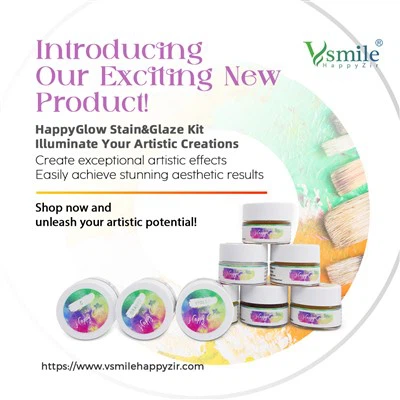 Tandestetisk fläckglasyrpaket